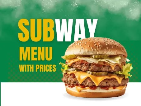 Subway Menu With Prices