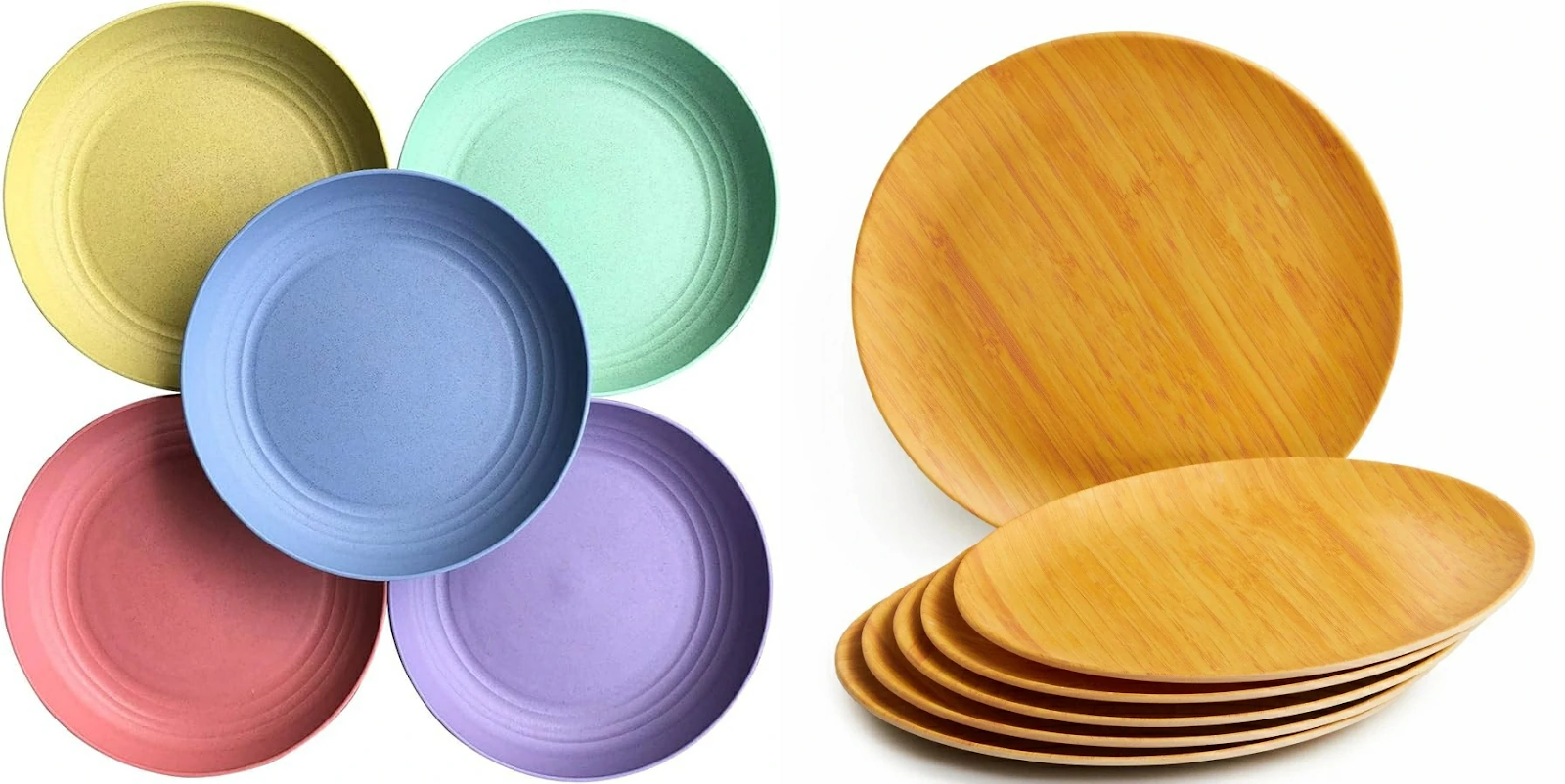 Wheat Straw Plates vs Bamboo Plate : Which Eco-Friendly Choice is Better?