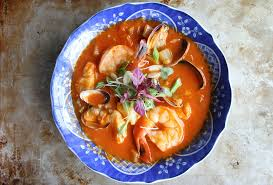 Tomato Seafood Chowder, Key West Style